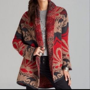 Winter's day blanket cardigan